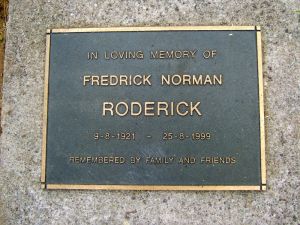 Roderick, Fredrick Norman