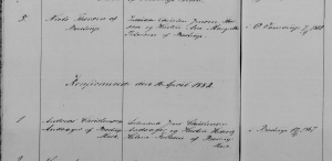 Niels Thorsen, confirmation, 2 Oct 1881