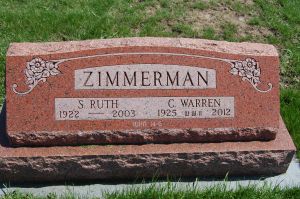 S. Ruth Zimmerman and  C. Warren Zimmerman
