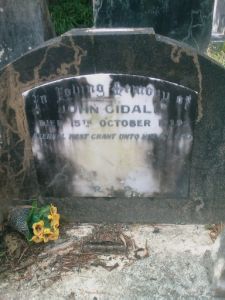 Gidall, John Peter Christian (closeup)