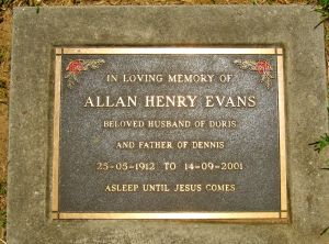 Evans, Allan Henry