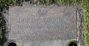 Dora K. Agidius