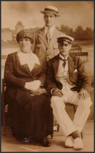 Frederick, Theresa, and Herbert Simpson