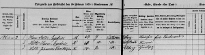 Denmark Census, 1870, Hans Peter gidius