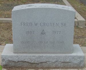 Fred W Croxen