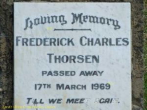 Frederick Charles Thorsen
