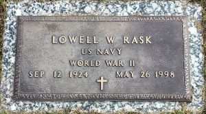 Lowell W  Rask