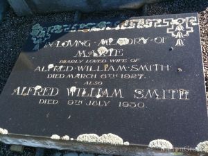Marie and Alfred William Smith
