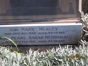 Mary Healy and Pearl Sarah McDougall (Sisters)